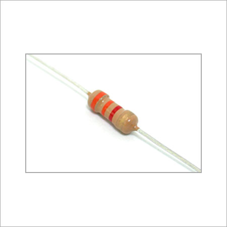 Yellow High Frequency Carbon Film Resistor