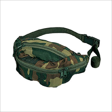 Military Color Superior Finish Waist Bag