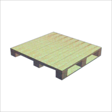 4 WAY ENTRY NON REVERSIBLE WOODEN PALLET