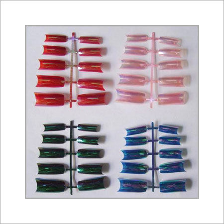 Artificial Color Nail Tip Color Code: Red