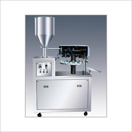 Semi Automatic Filling And Sealing Machine For Aluminum Tubes