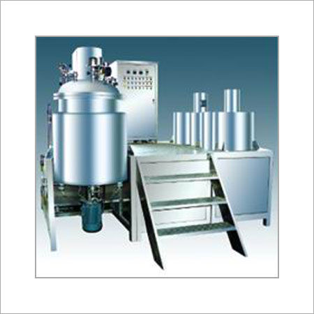 White Robust Vacuum Homogenizing Machine