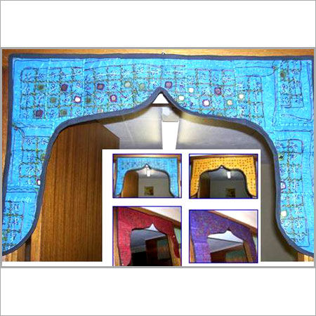 Multicolor Taj Design Gujarati Door Hanging