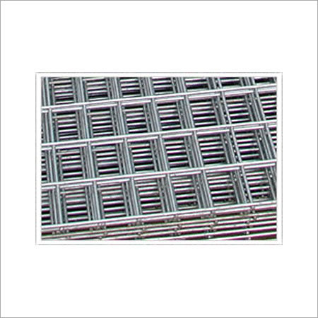 Silver Welded Wire Mesh Panel