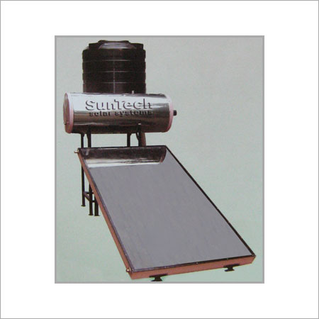 Free Standing Solar Water Heater - Metal Storage, Silver Color | Superior High Strength, Cost Effective, Long Life Optimum Performance for Residential and Commercial Use