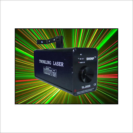 Black Low Maintenance Stage Laser Lighting