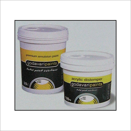 White Precise Composition Acrylic Distemper