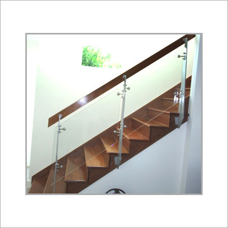 Timber-Glass Railing