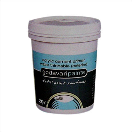 Water Thinnable Acrylic Cement Primer