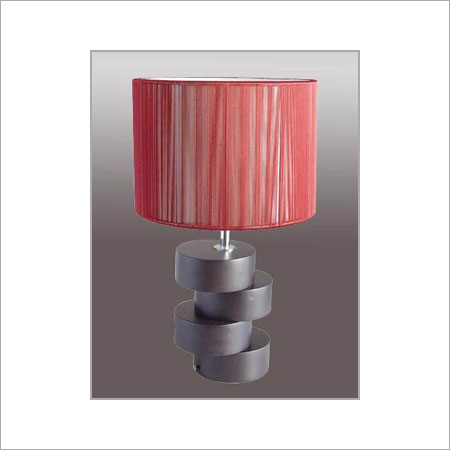 Red Compact Design Table Lamp