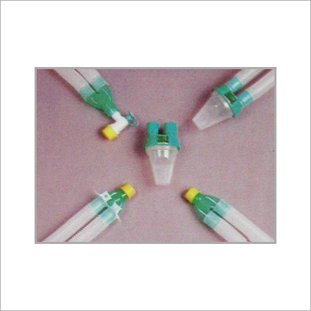 White Effective Surgical Breathing Tube