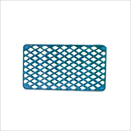 Rectangle Fine Finish Blue Rubber Mats