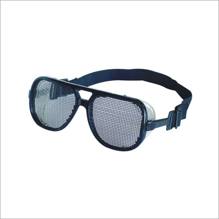 Black Impact Resistant Protective Glasses