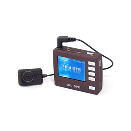 Mini DVR JS308 - 2.0'' LCD Display, 960X240 Resolution | 4 Hours High Res Recording, Supports External Camera, Time/Date Stamp Function