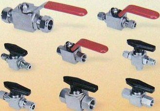 Polished Perfect Shape Ball Valves