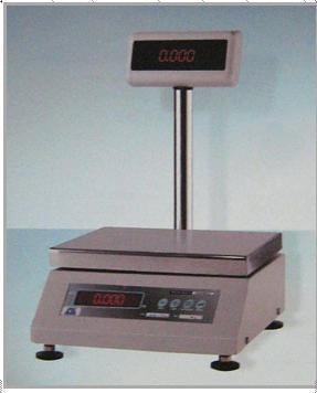 Weighing Scale - Stainless Steel Pan, MS Powder Coated Body | Soft Touch Switch, Easy to Read LED Display, Piece Counting, RS-232 Interface