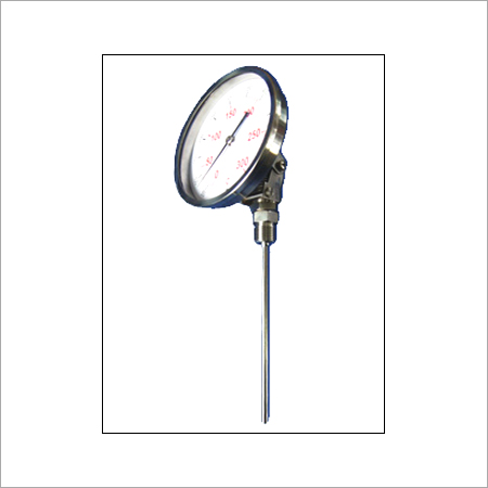 Angle Adjustable Connection Bimetal Thermometer