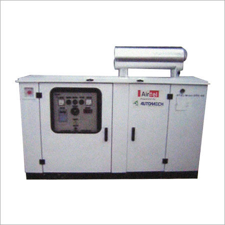 White Efficient Silent Diesel Generator