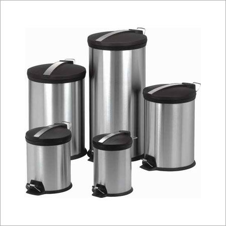 Stainless Steel Trash Bin