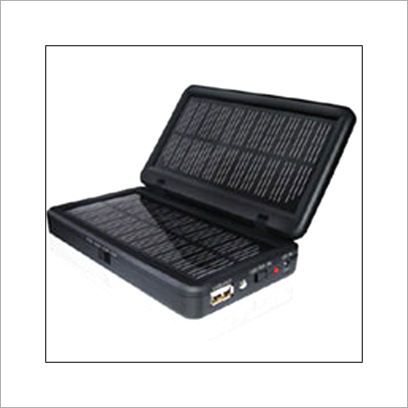 Black Color Portable Solar Charger Size: Various Sizes Are Available