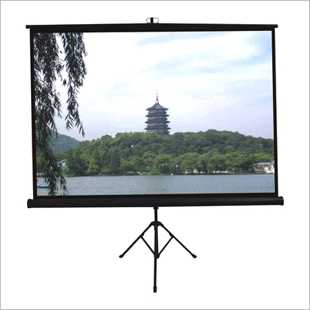 Flat Screen Tripod Projection Screen