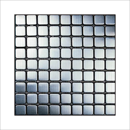 Mixed Impeccable Finish Metal Mosaic Tile