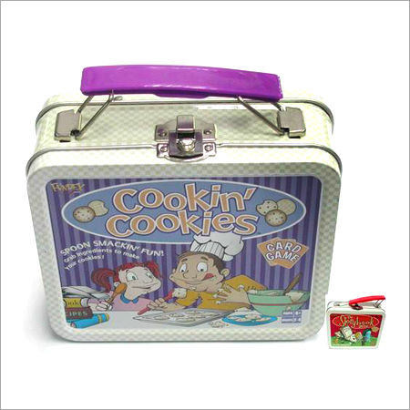 Various Colors Are Available Printed Pattern Lunch Box