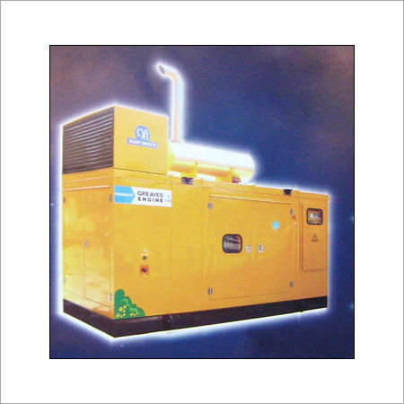 Yellow Salient Diesel Generator Set