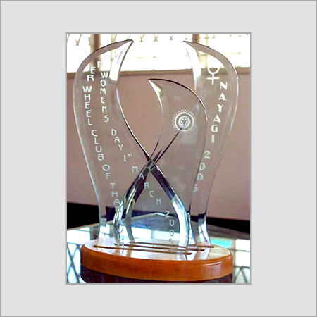 GLASS TROPHY