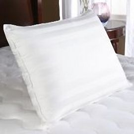 Rectangle Plain Pattern White Pillow