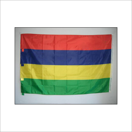 Polyester Fabric Mauritius Flag Size: Various Sizes Are Available