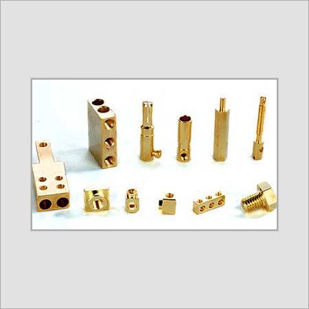 Brass Electronic Components - Natural or Nickel Plated Finish | Shock Resistant, Safe for Home and Public Use