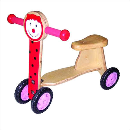 Various Colors Are Available Designer Wooden Baby Walker