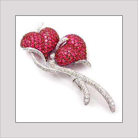 Diamond Brooch