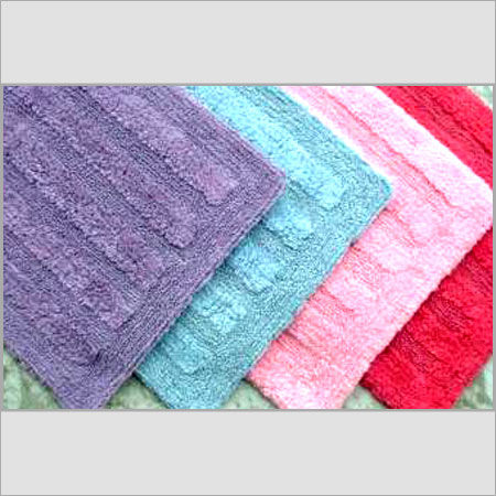 Anit Slip Plain Pattern Bath Rugs