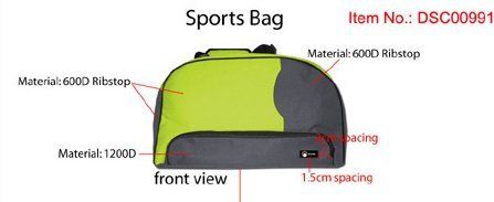 Polyester Fabric Sports Bags