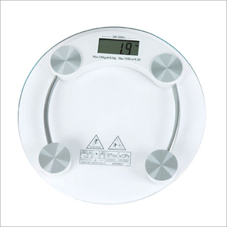 Round Shape Digital Bathroom Scale