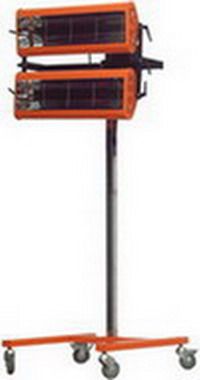 Shortwave Infrared Paint Heater