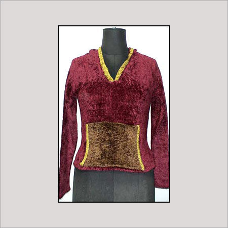 Various Colors Are Available Full Sleeve Ladies Knitted Tops