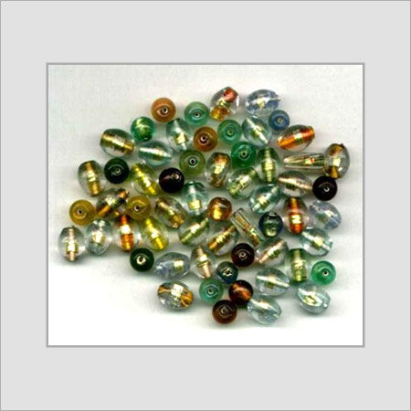 Various Colors Are Available Gold Foil Mix Beads