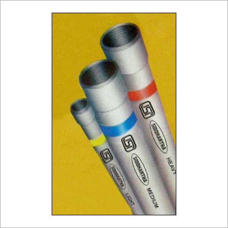 Plain Pattern Steel Pipes Length: Various Length Are Available  Meter (M)