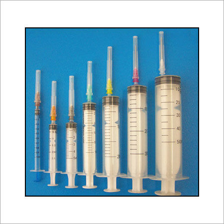 Disposable Syringe With Quantity Scale Size: Various Sizes Are Available