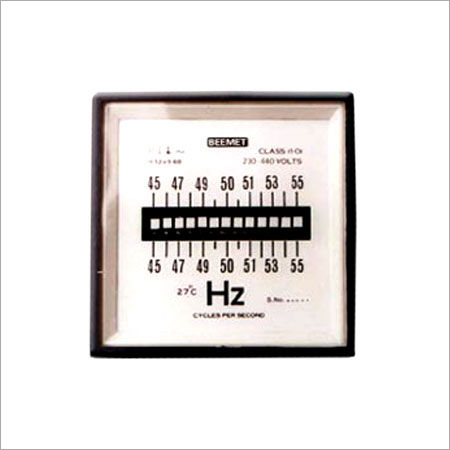 Reed Type Frequency Meter