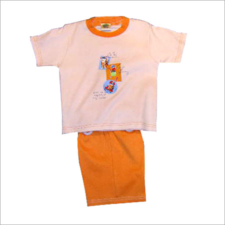 Short Sleeves Kids T Shirt And Pant