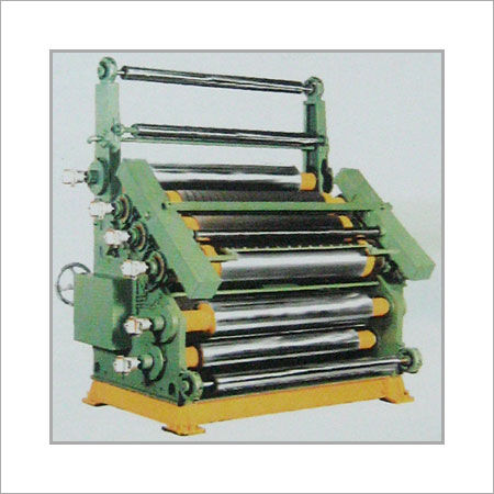 Green High Speed Single Facer Corrugation Machine