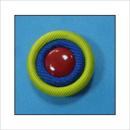 Various Colors Are Available Round Shape Hand Made Button