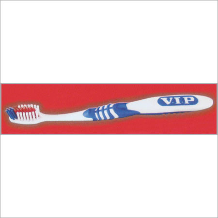 Various Colors Are Available Toothbrush With Strong Rubberized Handle