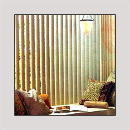 Various Colors Are Available Plain Pattern Polymer Vertical Blinds