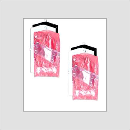 Plain Pattern Transparent Garments Bags