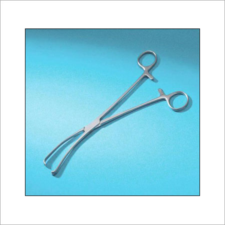 Teal Vulsellum Forceps